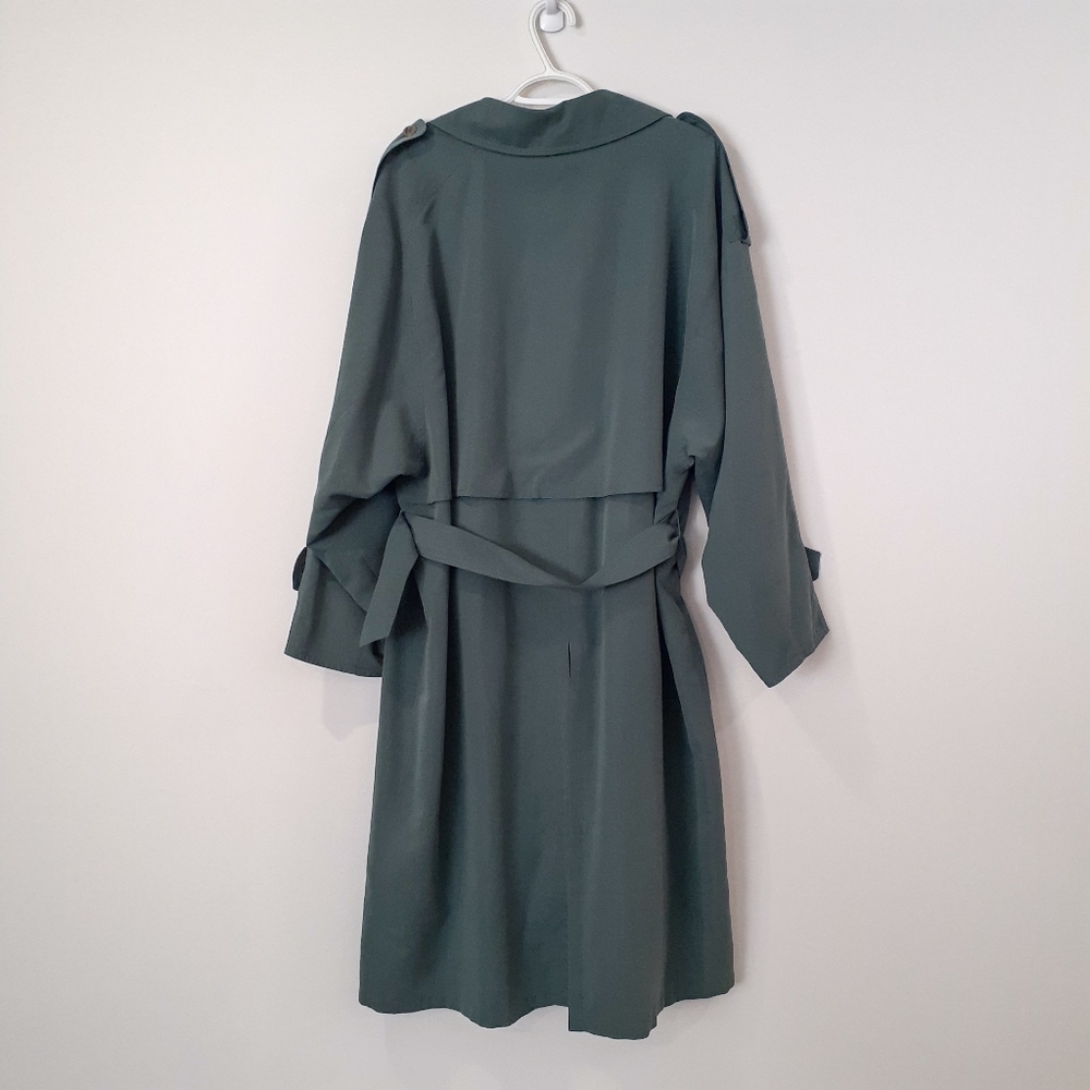Vintage/Retro 80's Bugatti Businesscore Oversized Streetwear Trench - Picture 6 of 15